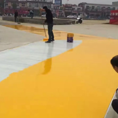 龙潭彩色路面喷涂翻新的使用寿命多长